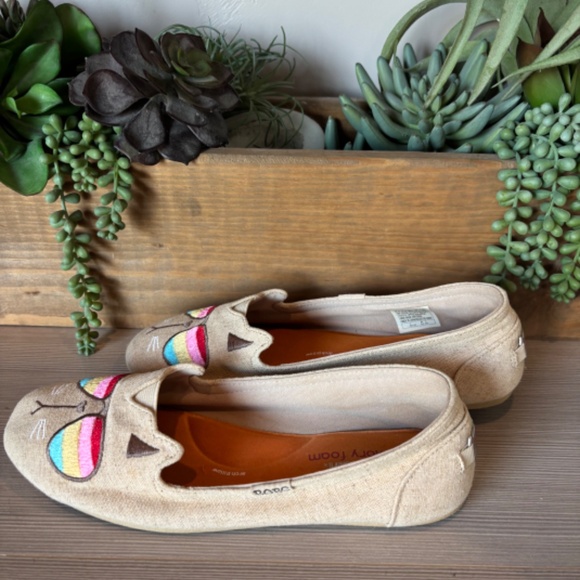 NWOT - BOBS  Cat - Soft Slip-on Flats w/Memory Foam & arch pillow - Picture 4 of 5